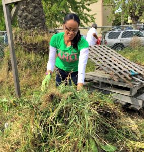 Alpha Kappa Alpha Sorority Sisters Help Beautify West Oakland