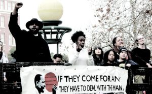 Oakland Marches for Justice in Honor of Martin Luther King, Jr. Day