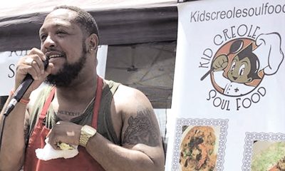 Chef David Austin Smith at a pop-up in 2017. Photo courtesy of David Smith.