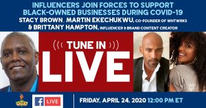 LIVESTREAM: NNPA Partners with #Donate1Post to Help Black-Owned Businesses During COVID-19