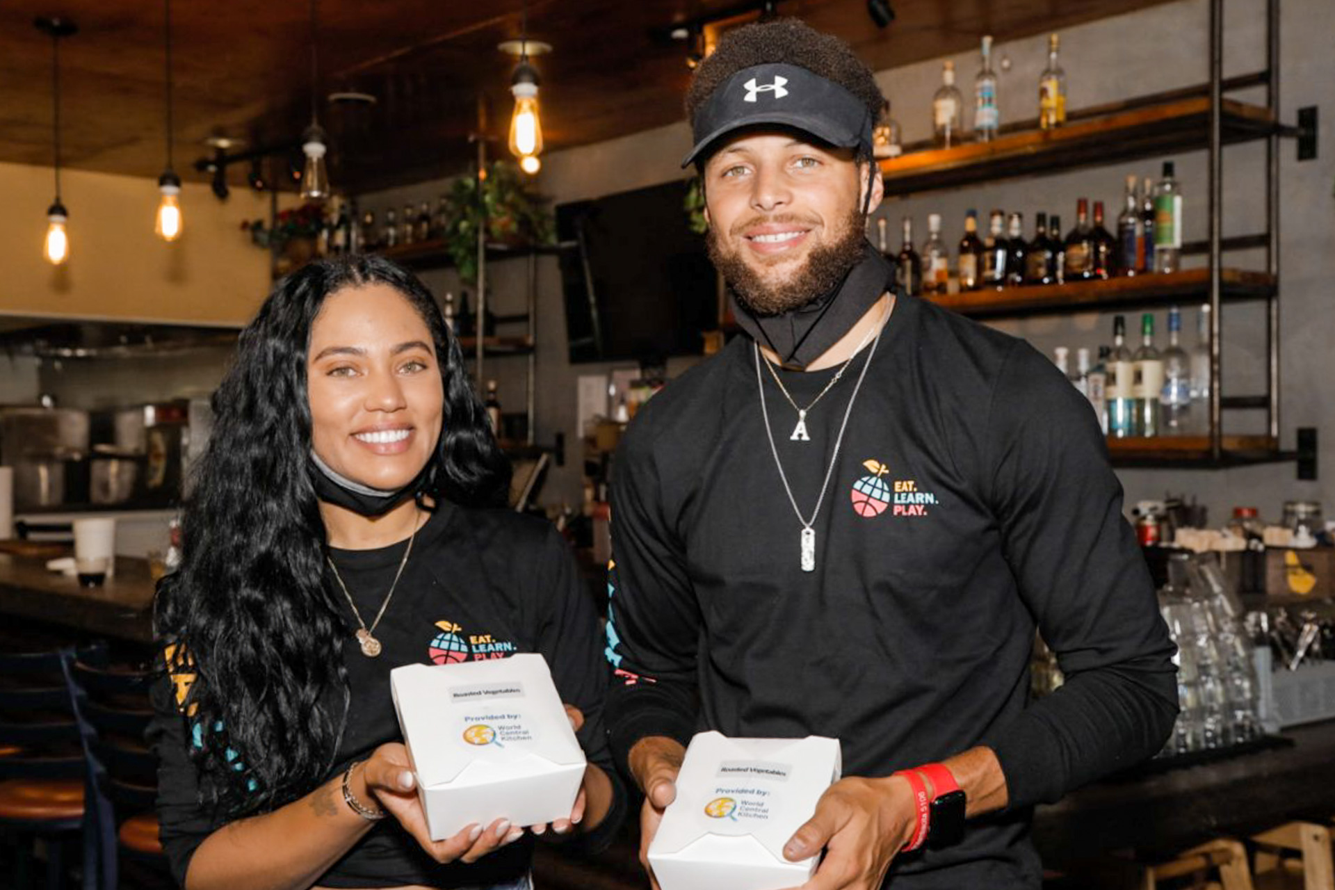 Steph Curry and Ayesha Curry on Philanthropy and The Eat Play