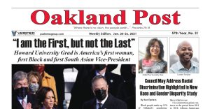 Oakland Post: January 20 – 26, 2021