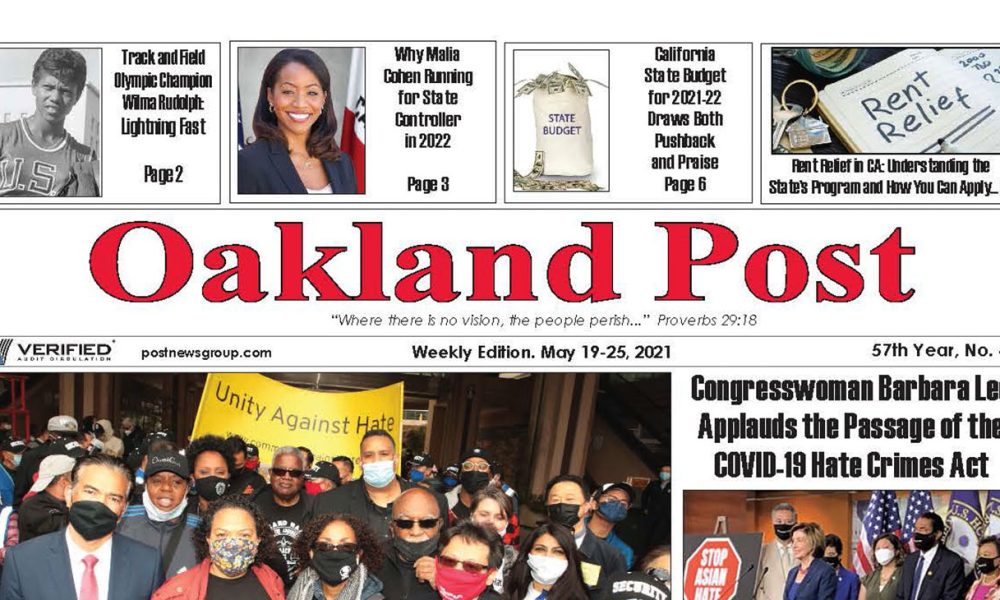Oakland Post: May 19-25, 2021 | Post News Group - Vimarsana News