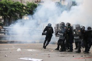 Bill Capping the Use of Rubber Bullets, Tear Gas Awaits Gov. Newsom’s Signature