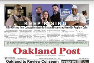 Oakland Post: September 29th – October 5th, 2021