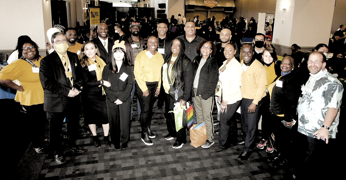 L to r - Stephanie King – Alameda County Social Services , 2nd row – Darrius Jones – Black Cultural Zone Community Development Corporation, Raymond Lankford – CEO PIC, AAESG (not named), Glenn Bell-PIC, Ray Bobbitt-AAESG, AAESG – not named, Mark Mithaiwala – Alameda County Social Services, 1st row l to r – Kevin Wilhelm – PIC, Mayra Ramirez – PIC, Tian Zhang – PIC, Kimberly Henderson – PIC, Germaine Davis – PIC, Gay Cobb – PIC, Rochelle Baxter- Green - Alameda County Social Services, Yawo Tekpa – PIC, Ellery Graves – PIC, Kimberly Nutting – Alameda County Social Services, Dan Abrami – Oakland Housing Authority