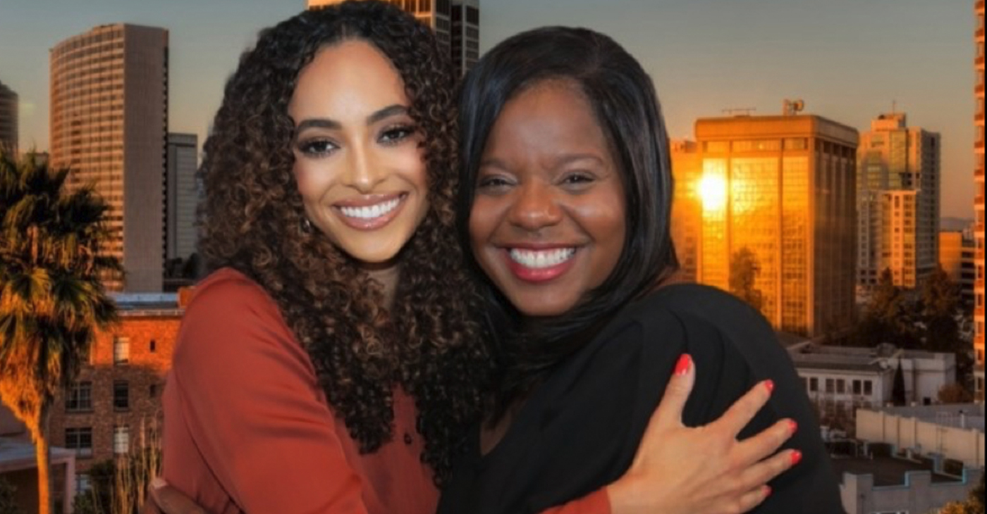 Shalaya Shipman, left, Senior Director of Strategic Business Development at Salesforce; and Cathy Adams, president/CEO, of the Oakland African American Chamber of Commerce. Photo courtesy of OAACC.