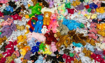 An anonymous donor contributed 165 Beanie Babies to the Richmond cannabis dispensary on the first day of its first toy drive. (All photos contributed).