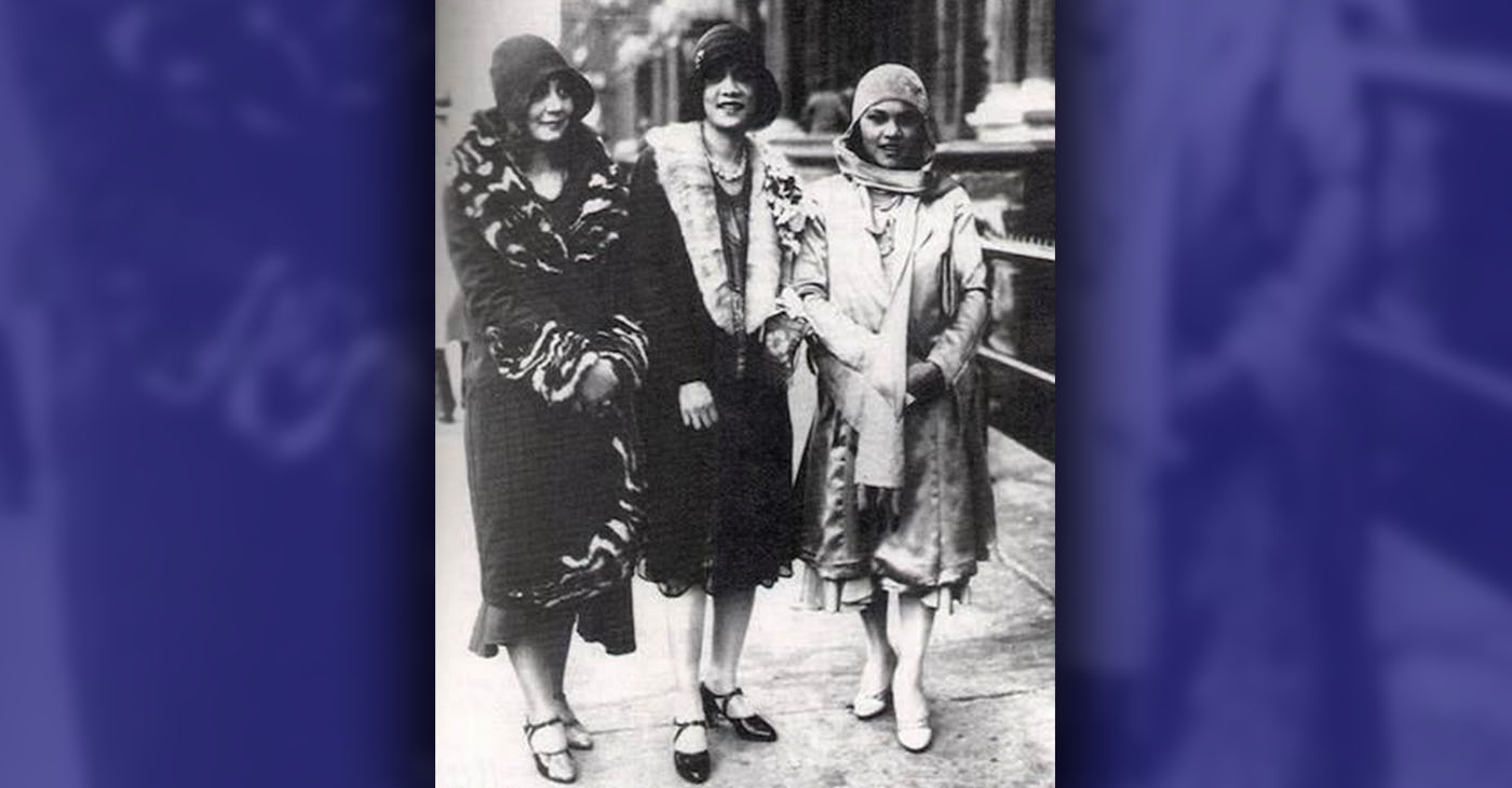 Three Harlem women, The Gay Northeasterners photo by James Van Der Zee, c. 1930. Courtesy Donna Van Der Zee.