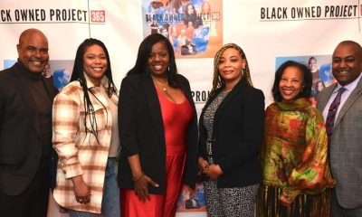 Ay'Anna Moody, Berkeley/Oakland Chapter BWOPA; Cathy Adams, president of the Oakland African American Chamber of Commerce; Phillips; Regina Jackson, president, Oakland Police Commission and Oakland Police Department Chief LeRonne Armstrong. Photo by Adam Turner.