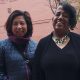Pictured: (Left0 Aliza Gallo, Strong Native Workforce (Representing District 5 Councilmember Noel Gallo); and Germaine Davis, Oakland Private Industry Council.