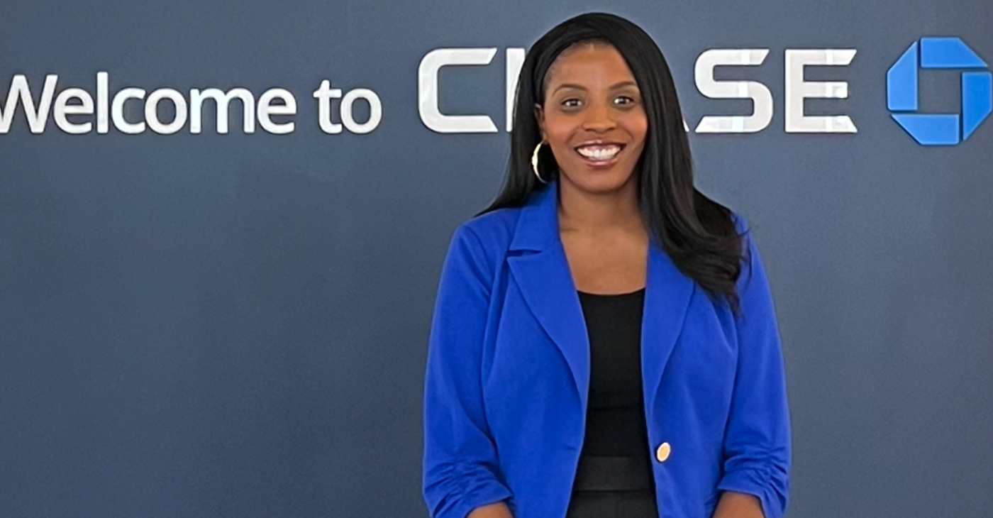 Myesha Brown, JP Morgan Chase & Co. Local Community Manager.