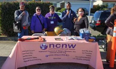 NCNW members of the San Francisco, Fairfield and Vallejo Sections at a COVID Vaccine Clinic held in Solano County. Photo courtesy of NCNW.