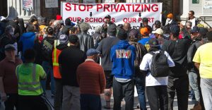 Coalition of Schools and Port Workers Calls for Day of Action Against Privatization, April 29