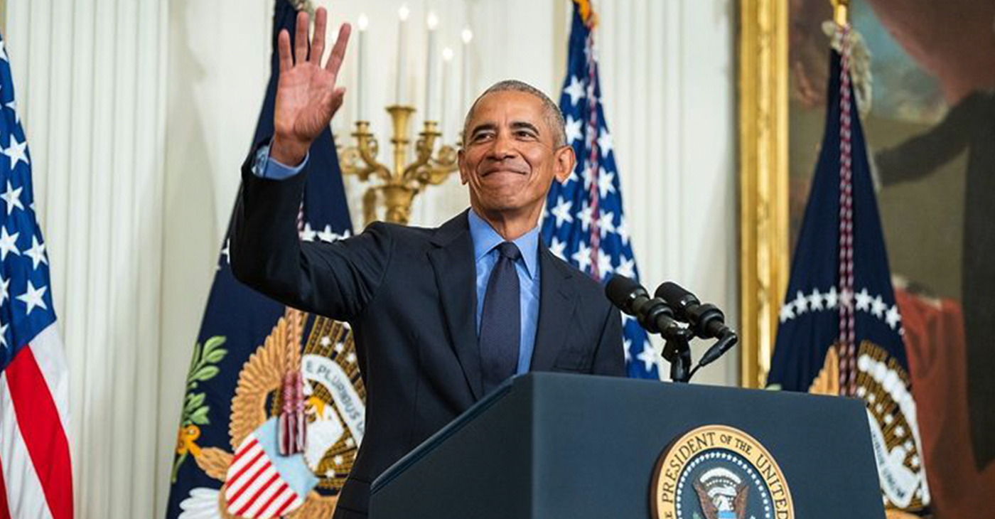 Vice President Kamala Harris introduced former President Barack Obama at a White House press conference.