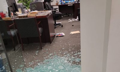 The offices of the Post News Group and OCCUR were burglarized and trashed in the early morning hours of March 22, 2022.