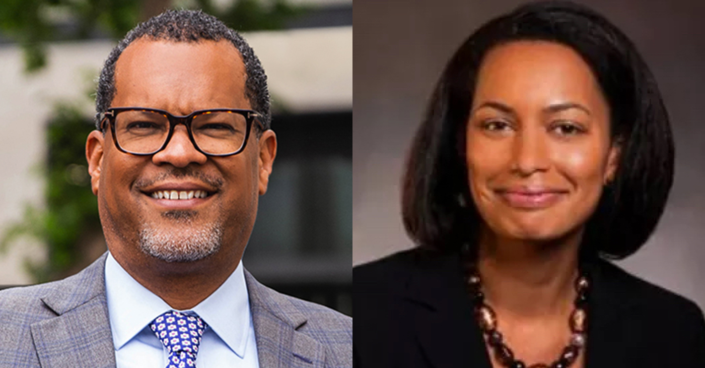 Caption: Fred Blackwell, CEO of the San Francisco Foundation (SFF Foundation photo) and Melissa Jones, CEO of Bay Area Regional Health Inequities Initiative (BARHII photo).