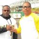 MLB-Oakland A’s Legend Bip Roberts (left) and music legend Terry T. “Mr.Community.” Photo courtesy of Youth Sports Nation.