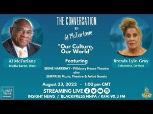August 23 | The Conversation with Al McFarlane – Our Culture, Our World