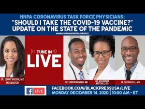 LIVESTREAM — MON. 12.14.20 10AM ET — “SHOULD I TAKE THE CORONAVIRUS VACCINE?”