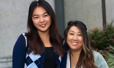 Kaiser Permanente partners with Oakland Promise to cultivate mentor program, scholarships, academic guidance. Pictured, Kaiser Permanente mentor Ingrid Chen, MD, at right, with Sandy La, who begins her second year of college this fall.