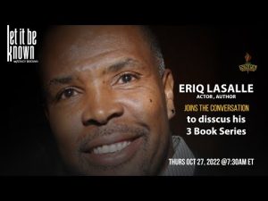 Eriq LaSalle, Joins the Conversation