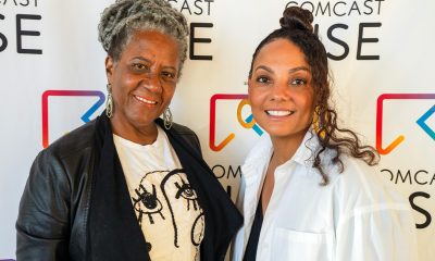 Judi Townsend, owner of Mannequin Madness and Tamika Miller, owner of Cuticles Nails Spa. Both businesses are located in Oakland and have received multiple awards from the Comcast RISE program.
