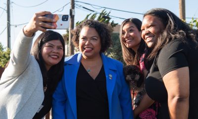 Assemblymember Mia Bonta (D-Oakland) (2nd from left) says Hispanic Heritage Month is an opportunity to acknowledge and uplift the voices and experiences of Latinos in America.  