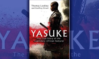 Jacket cover of “African Samurai: The True Story of Yasuke, a Legendary Black Warrior in Feudal Japan.”