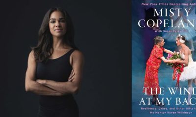 Cover of “The Wind at My Back” pictures Raven Wilkinson, left, and Misty Copeland, right.