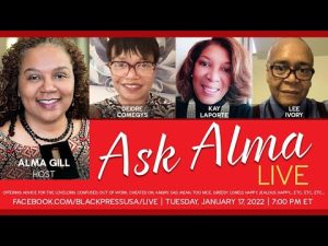 LIVE! — ASK ALMA! — TUESDAY, 1.17.23 7PM EST