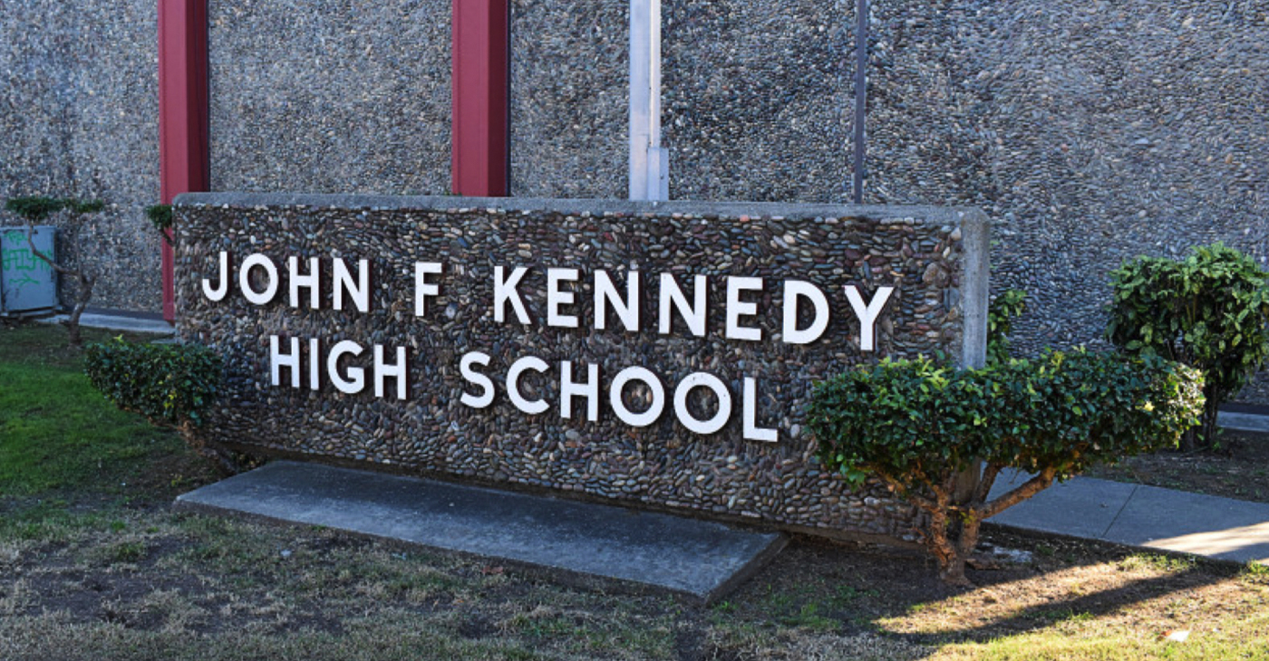 Kennedy High School in Richmond. Photo courtesy of The Richmond Standard.