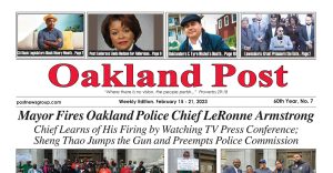 Oakland Post: Week of February 15 – 21, 2023