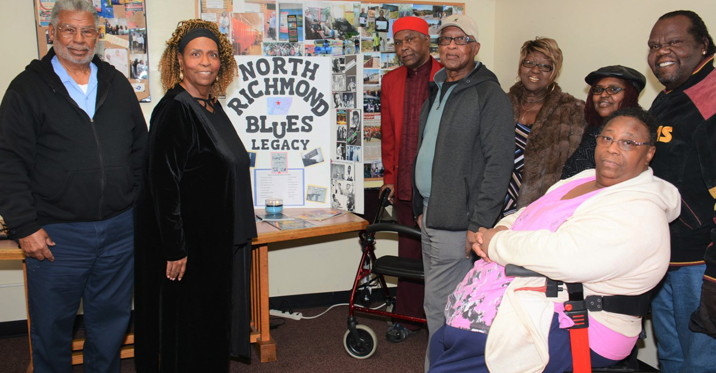 Member and supporters of the North & Greater Richmond Blues Foundation. Photo by Joe Fisher.