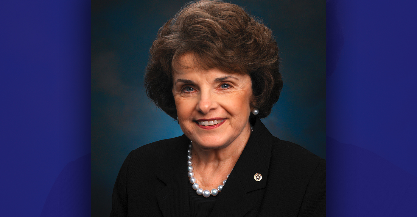 U.S. Sen. Dianne Feinstein, D-California (Office of Sen. Feinstein via Bay City News)