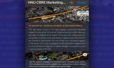 Ad created by CBRE Marketing.