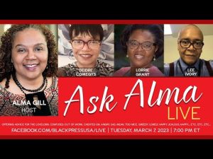 LIVE! — ASK ALMA! — TUESDAY, 3.7.23 7PM EST