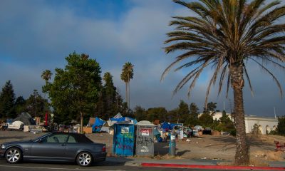 A camp for unhoused in Oakland. iStock photo by Alex B. Mount, June 2020.