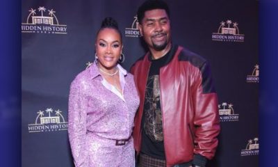 Actress Vivica A. Fox with Hidden History Museum Founder Tariq Nasheed. Photo courtesy of Hidden History Museum web site.