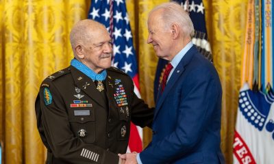 President Joe Biden awarded the Medal of Honor to retired U.S. Army Colonel Paris Davis for his remarkable heroism during the Vietnam War on March 3, 2023.