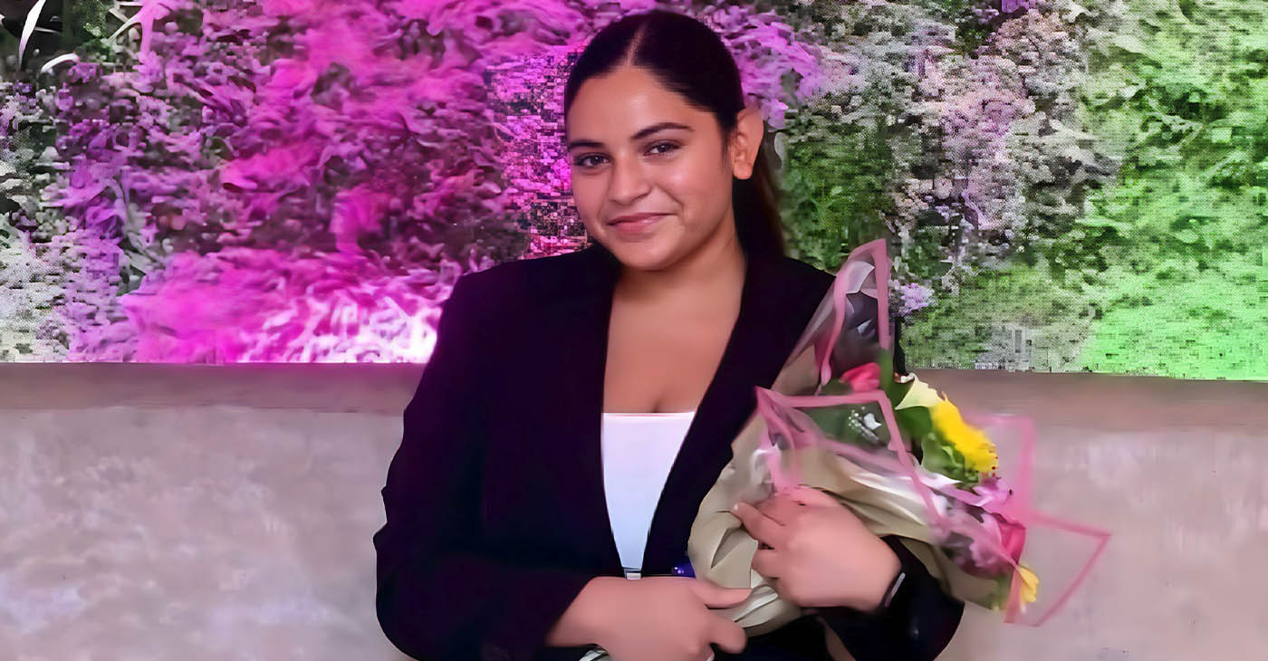 Manpreet Kaur of Marin City interned with the Public Defender's Office last summer and was recipient of the Dan Daniels Spirit of Service Award.