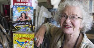 Wonder Woman (or at Least Her Artist) Visits Cartoon Art Museum