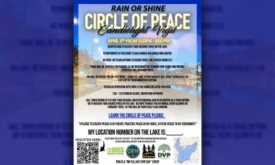According to event coordinator Tanya Dennis, the intent of the Circle of Peace is to “shift Oakland’s energy from violence to one of peace.” The event will begin with the calling of ancestors via djembe drums, spoken word and music, followed by a press conference for city and county proclamations and words of support.