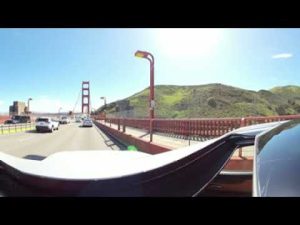 2024 Mazda CX-90 Turbo S Crossing the Golden Gate Bridge