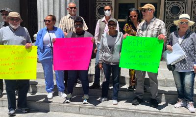 According to speakers at the rally Tuesday at noon on the steps of Oakland City Hall, Commission Chair Tyfahra Milele and Commissioner Brenda Harbin-Forte should be removed because they have created dysfunction on the commission that for months stalled the search for a new police chief.
