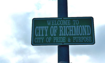 City of Richmond sign. Courtesy of Richmond Standard.