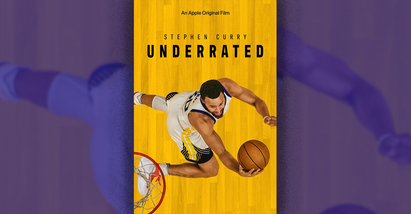 “Stephen Curry: Underrated” poster. Image courtesy Apple + Films.