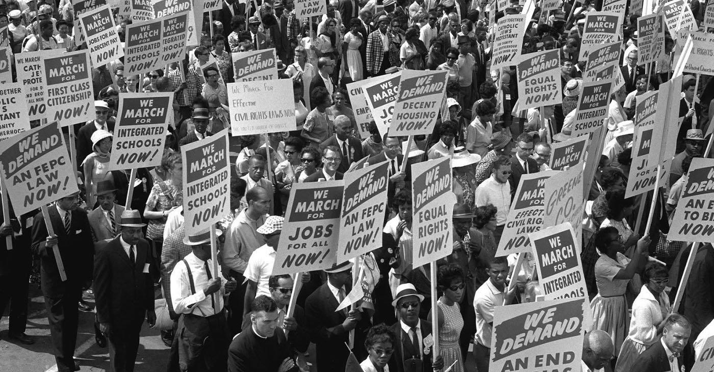 March on Washington, August 1963