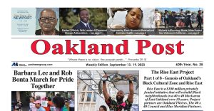 Oakland Post: Week of September 13 – 19, 2023