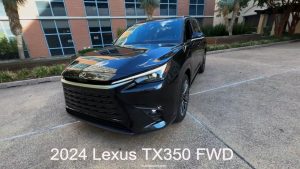2024 Lexus TX 350 FWD Review A Deep Dive into Luxury, Performance, and Tech in the 3-Row SUV Segment